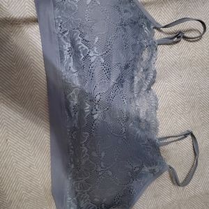 Silver bra tankini